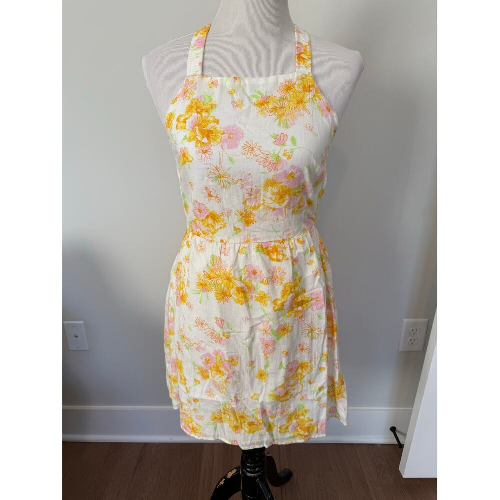 BP Yellow Floral Sundress- size small